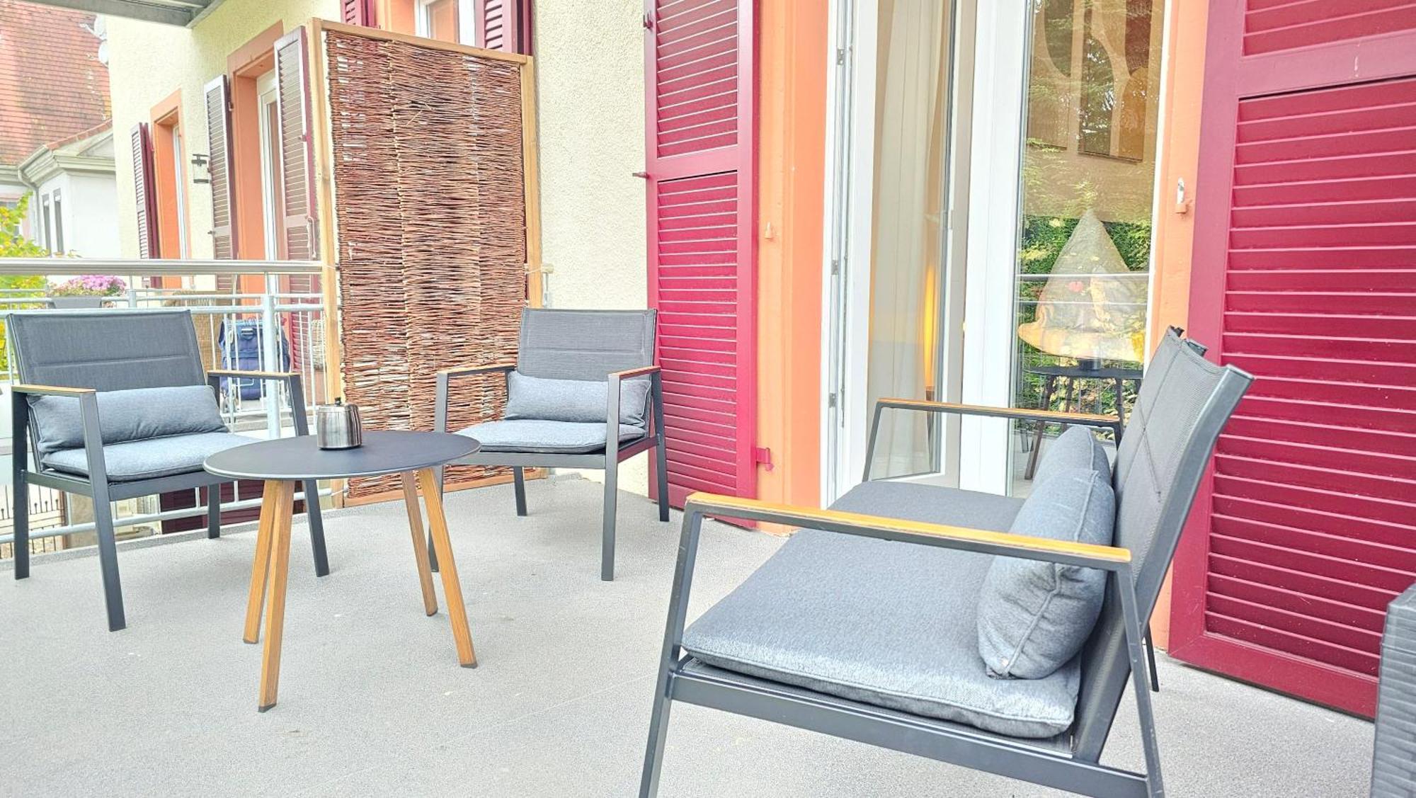 Design-Apartment II Boxspring I Nespresso I Balkon I Basel 10 Km I Tiefgarage Eimeldingen Exterior foto